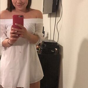 - Charlotte Russe white off the shoulder dress